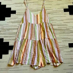 NWT Millibon Tiered Romper - M Great layering piece for Fall